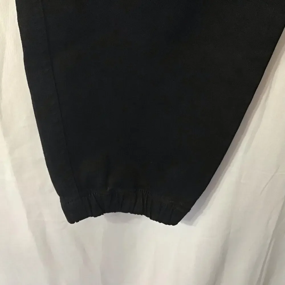 $258 Revolve FRAME Women's Size 29 Lounge Black Jogger Jean in Noir Coated 27 - Picture 2 of 10